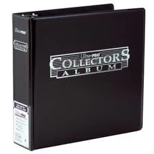 Ultra Pro 3" Album Binder, 3-ring, Black, Collectors
