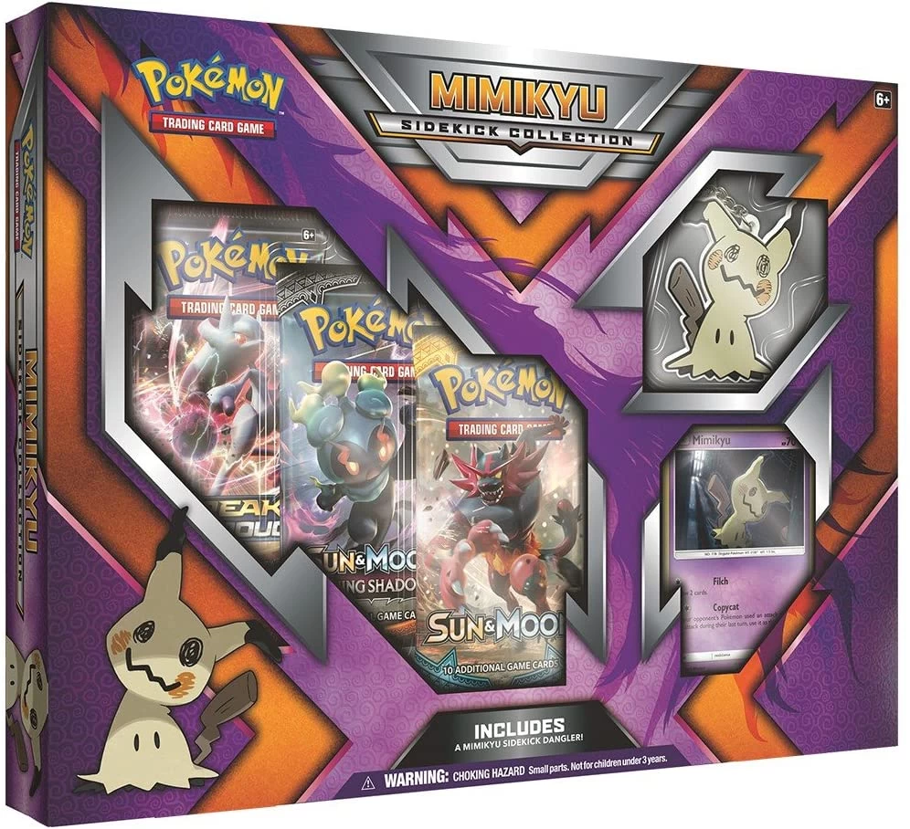 Pokemon Mimikyu Sidekick Collection Box 3 Pokemon Mimikyu Sidekick Collection Box
