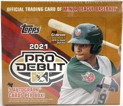 2021 Topps Pro Debut MLB Baseball Cards - Jumbo Hobby Box
