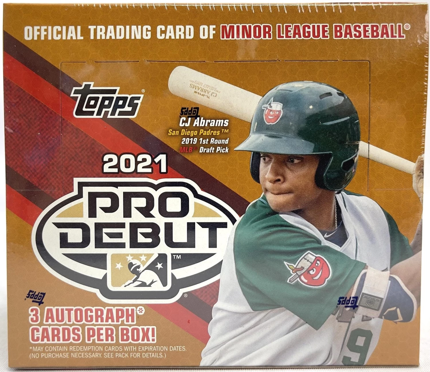 2021 Topps Pro Debut MLB Baseball Cards - Jumbo Hobby Box 3 2021 Topps Pro Debut MLB Baseball Cards - Jumbo Hobby Box
