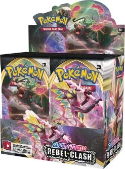 Pokemon Sword & Shield: Rebel Clash Booster Pack Box (36ct) 11 Pokemon Sword & Shield: Rebel Clash Booster Pack Box (36ct) -Card Sale Store 91Hu8RAKXlL. AC SL1500