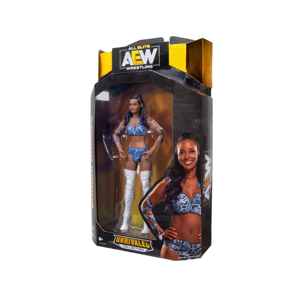 JAZWARES AEW Wrestling 1B Figure Pack (Unrivaled) - Brandi Rhodes - Image 2