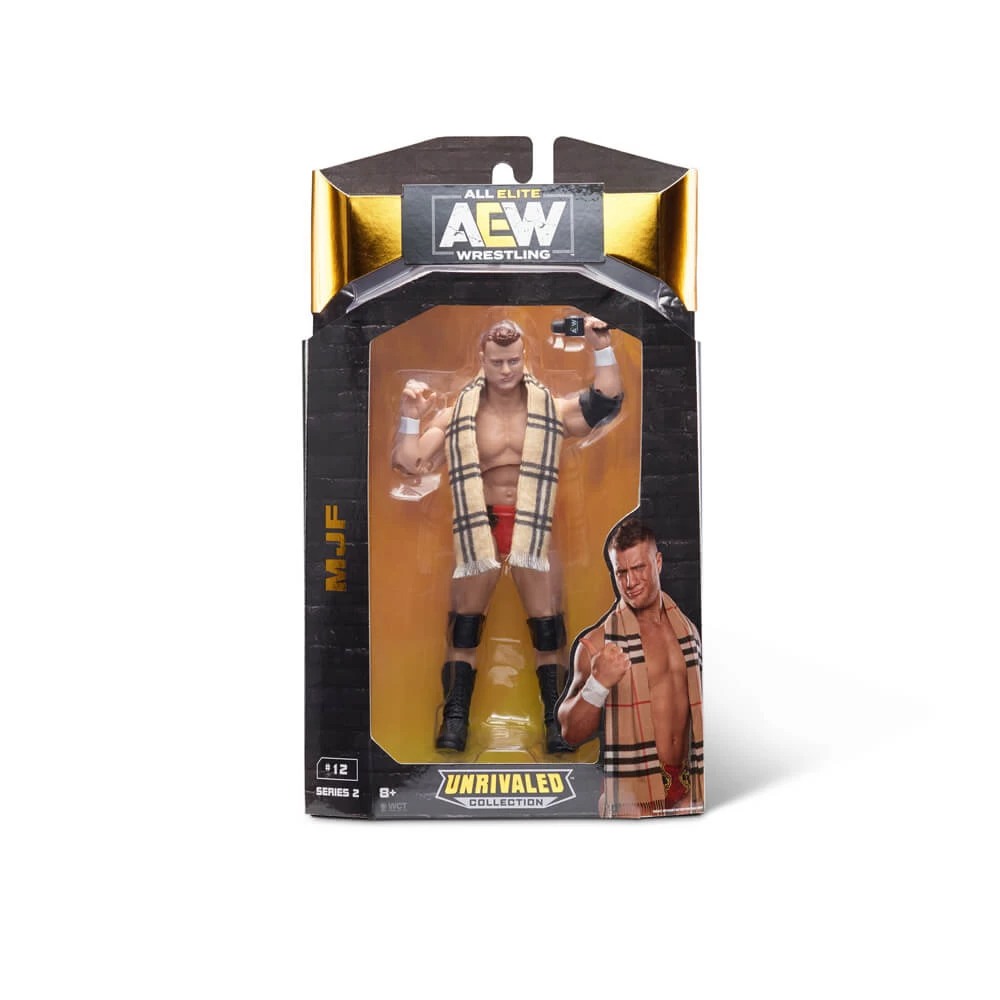 JAZWARES AEW Wrestling 1 Figure Pack (Unrivaled) - MJF 3 JAZWARES AEW Wrestling 1 Figure Pack (Unrivaled) - MJF