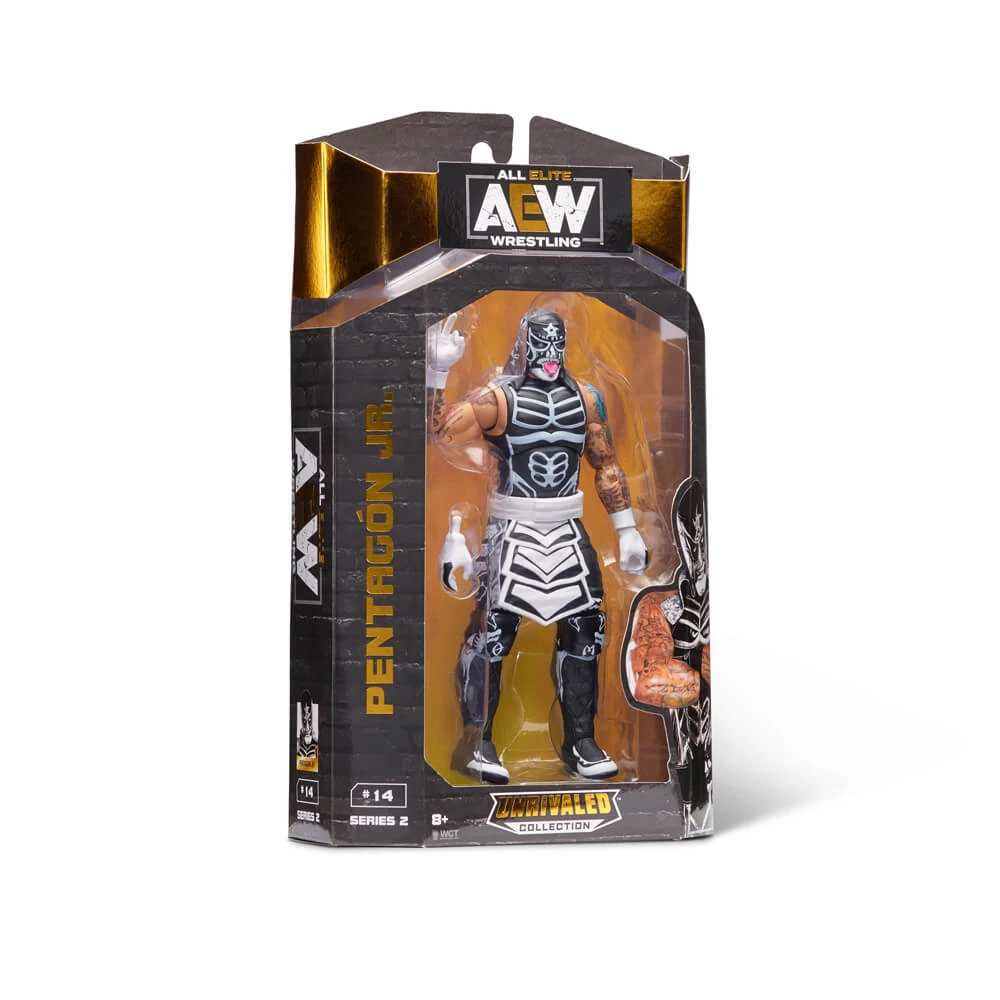 JAZWARES AEW Wrestling 1 Figure Pack (Unrivaled) - Pentagon Jr.