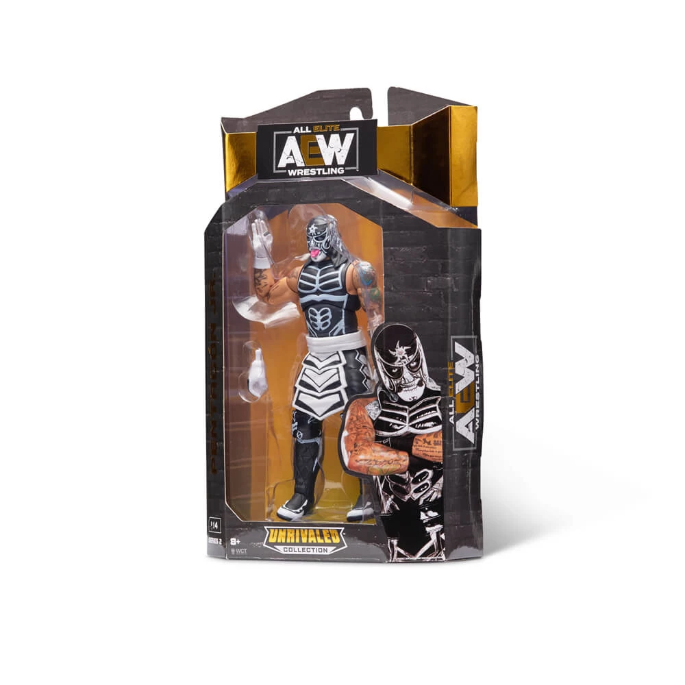 JAZWARES AEW Wrestling 1 Figure Pack (Unrivaled) - Pentagon Jr. - Image 2