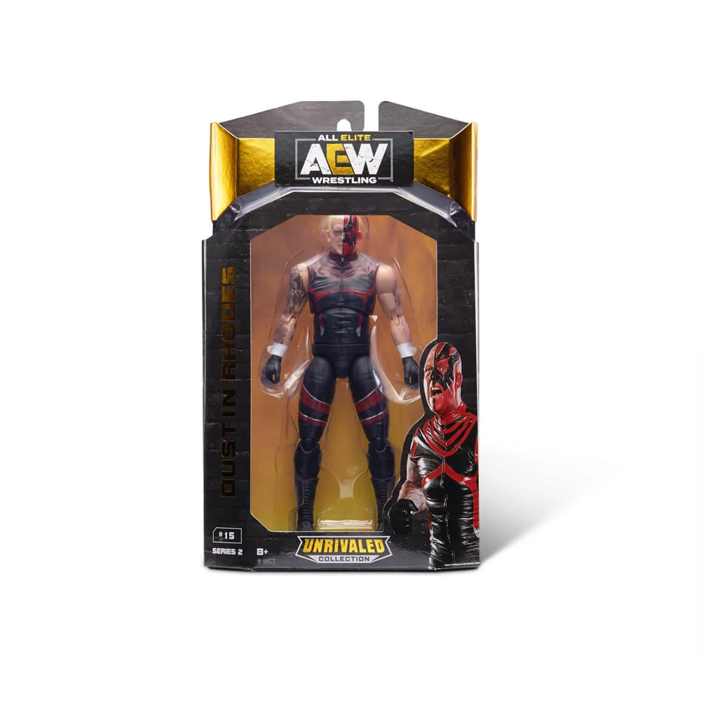 JAZWARES AEW Wrestling 1 Figure Pack (Unrivaled) - Dustin Rhodes 3 JAZWARES AEW Wrestling 1 Figure Pack (Unrivaled) - Dustin Rhodes