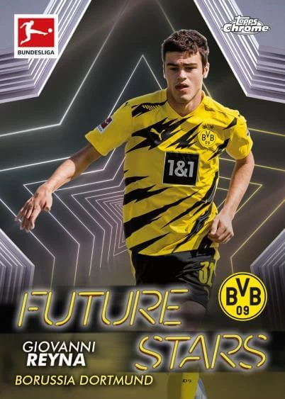 2020-21 Topps Chrome Bundesliga Soccer - Hobby Box 4 2020-21 Topps Chrome Bundesliga Soccer - Hobby Box - Image 2