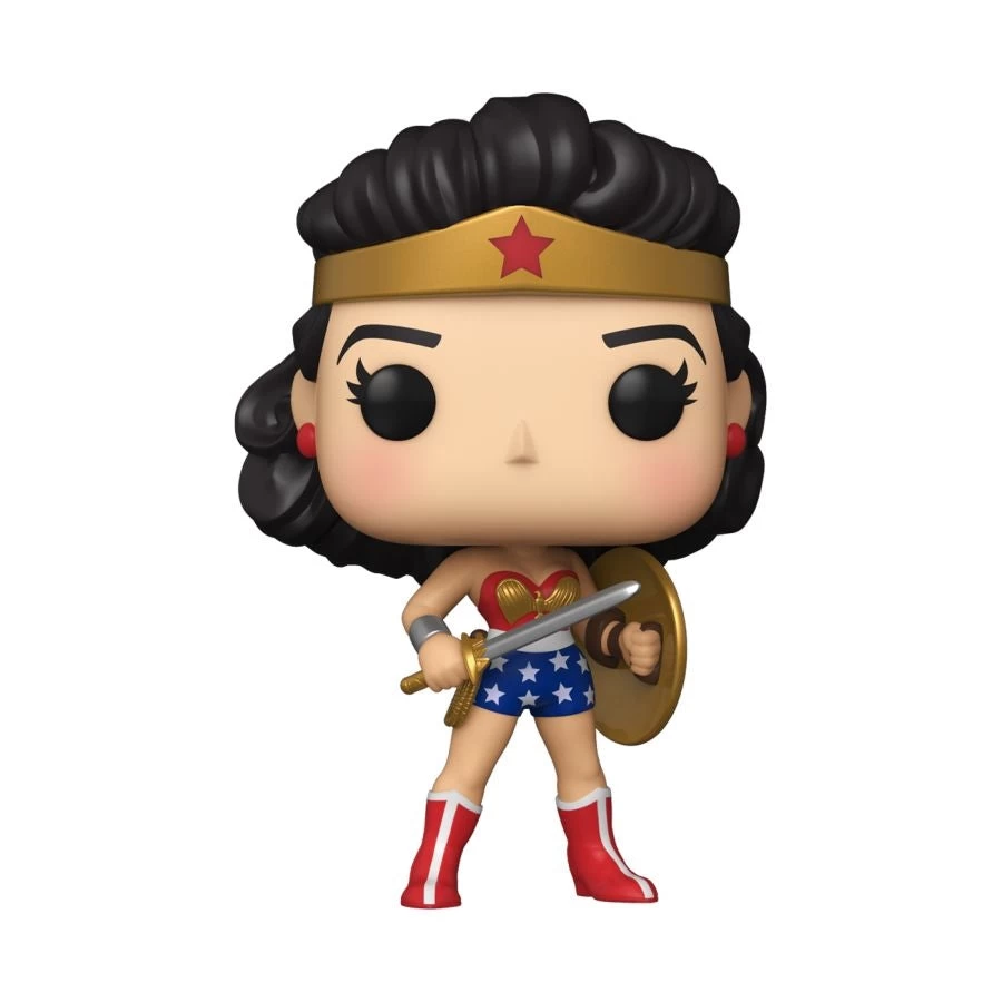 Funko Pop! Vinyl Figure - DC Wonder Woman Golden Age 80th Anniversary - Classic 1950s #383 3 Funko Pop! Vinyl Figure - DC Wonder Woman Golden Age 80th Anniversary - Classic 1950s #383