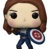 Funko Pop! Vinyl Figure - Marvel What If - Captain Carter (Stealth Suit) #968 -Card Sale Store FUN58653 What If Captain Carter Stealth Suit Pop