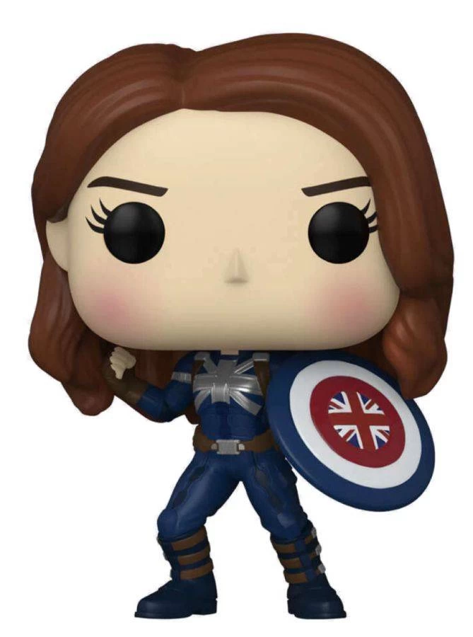 Funko Pop! Vinyl Figure - Marvel What If - Captain Carter (Stealth Suit) #968 3 Funko Pop! Vinyl Figure - Marvel What If - Captain Carter (Stealth Suit) #968
