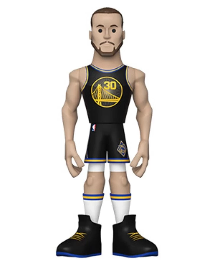 Funko 5" Gold Premium Vinyl Figure - NBA - Steph Curry 4 Funko 5" Gold Premium Vinyl Figure - NBA - Steph Curry - Image 2