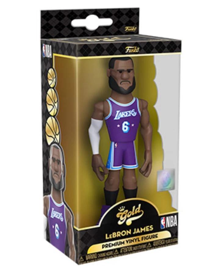 Funko 5" Gold Premium Vinyl Figure - NBA - Lebron James 3 Funko 5" Gold Premium Vinyl Figure - NBA - Lebron James