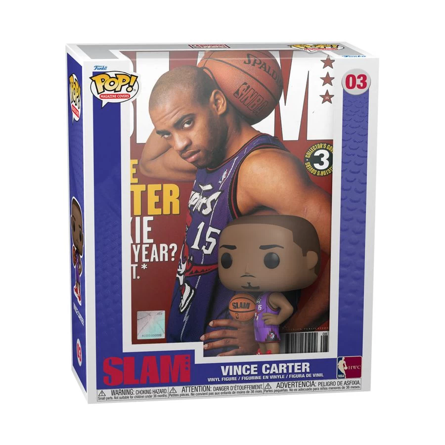 Funko Pop! Vinyl Figure - NBA SLAM Magazine - Vince Carter #03 3 Funko Pop! Vinyl Figure - NBA SLAM Magazine - Vince Carter #03