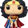 Funko Pop! Vinyl Figure - DC Wonder Woman 80th Anniversary - Classic Diamond Glitter US Exclusive #433