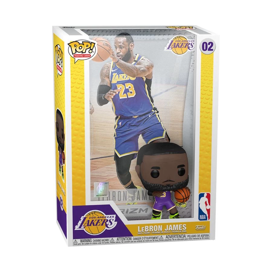 Funko Pop! Vinyl Figure - NBA Panini Prizm - LeBron James #02 3 Funko Pop! Vinyl Figure - NBA Panini Prizm - LeBron James #02