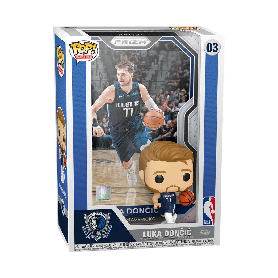 Funko Pop! Vinyl Figure - NBA Panini Prizm - Luka Doncic #03 3 Funko Pop! Vinyl Figure - NBA Panini Prizm - Luka Doncic #03