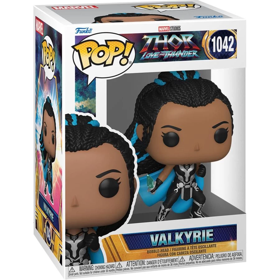 Funko Pop! Vinyl Figure - Marvel Thor 4: Love And Thunder - Valkyrie #1042 4 Funko Pop! Vinyl Figure - Marvel Thor 4: Love And Thunder - Valkyrie #1042 - Image 2
