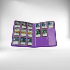 Gamegenic 18-Pocket (9/side) Casual Card Portfolio - Purple -Card Sale Store GG Casual Prime 18er Purple 0004