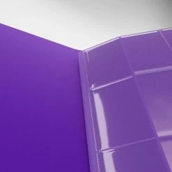 Gamegenic 18-Pocket (9/side) Casual Card Portfolio - Purple -Card Sale Store GG Casual Prime Details Purple 0008