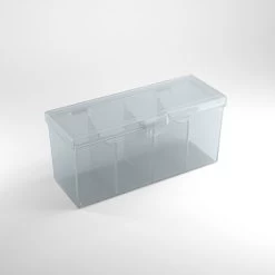 Gamegenic Fourtress 320+ Plastic Card Storage Box - Clear