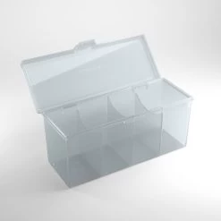 Gamegenic Fourtress 320+ Plastic Card Storage Box - Clear -Card Sale Store GG Fourtress 320 Clear 0003