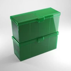 Gamegenic Fourtress 320+ Plastic Card Storage Box - Green -Card Sale Store GG Fourtress 320 Green 0008