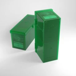 Gamegenic Fourtress 320+ Plastic Card Storage Box - Green -Card Sale Store GG Fourtress 320 Green 0009