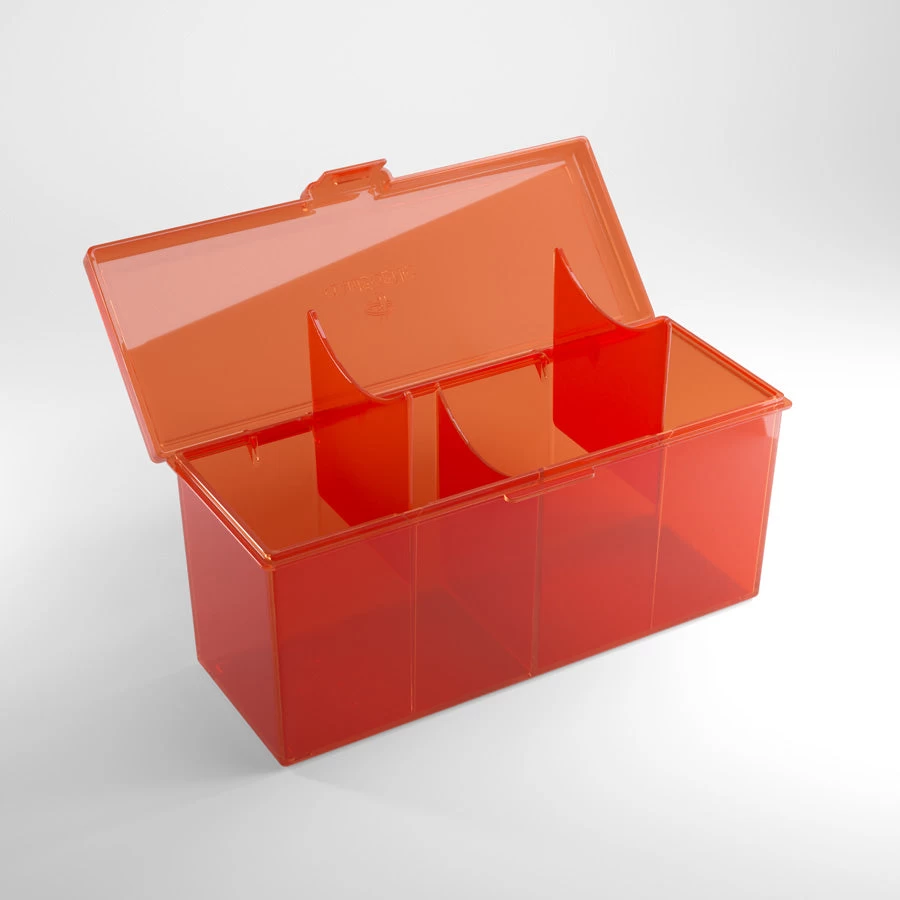 Gamegenic Fourtress 320+ Plastic Card Storage Box - Red 5 Gamegenic Fourtress 320+ Plastic Card Storage Box - Red - Image 3