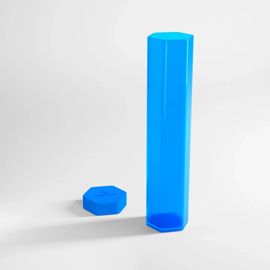 Gamegenic TCG Hexagon Playmat Tube - Blue 7 Gamegenic TCG Hexagon Playmat Tube - Blue - Image 5