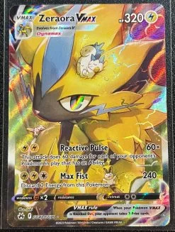 Zeraora VMAX - Pokemon Crown Zenith Galarian Gallery Full Art Ultra Rare #GG42/GG70