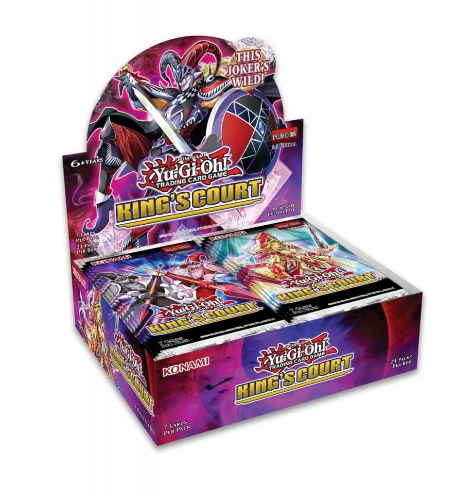 Yu-Gi-Oh! King's Court Booster Pack Box (24ct) 3 Yu-Gi-Oh! King's Court Booster Pack Box (24ct)