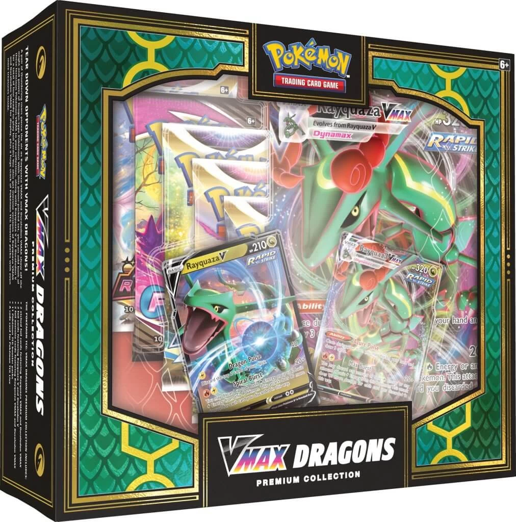 Pokemon VMAX Double Dragon Premium Collection 4 Pokemon VMAX Double Dragon Premium Collection - Image 2