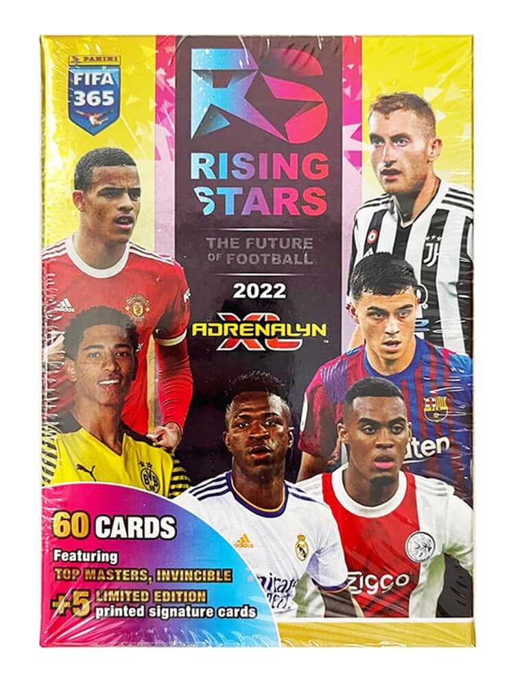 2022 Panini Adrenalyn XL FIFA 365 Rising Stars Soccer Cards - Blaster Box 4 2022 Panini Adrenalyn XL FIFA 365 Rising Stars Soccer Cards - Blaster Box - Image 2