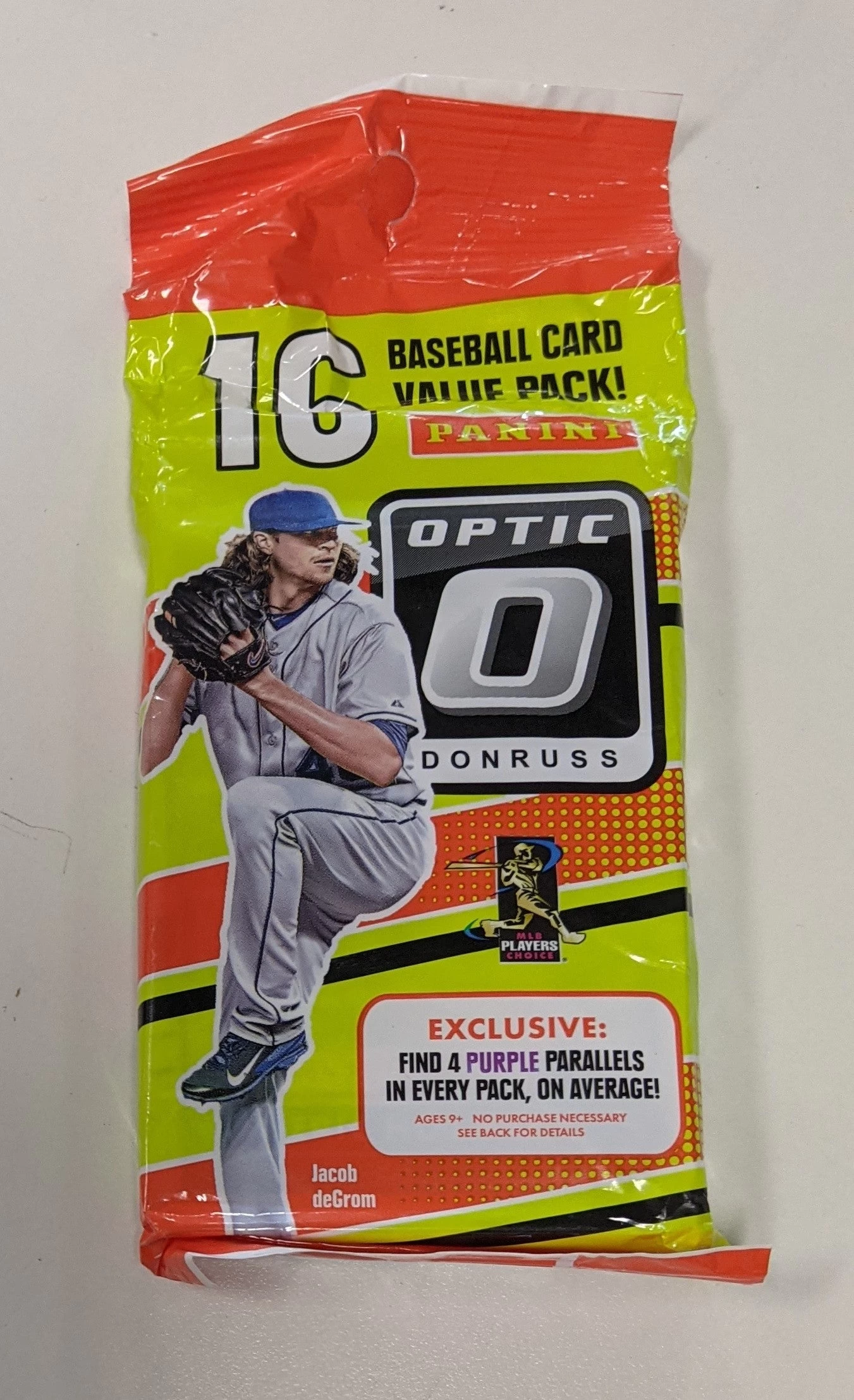 2016 Panini Donruss Optic MLB Baseball Cards - Cello/Fat/Value Pack 3 2016 Panini Donruss Optic MLB Baseball Cards - Cello/Fat/Value Pack