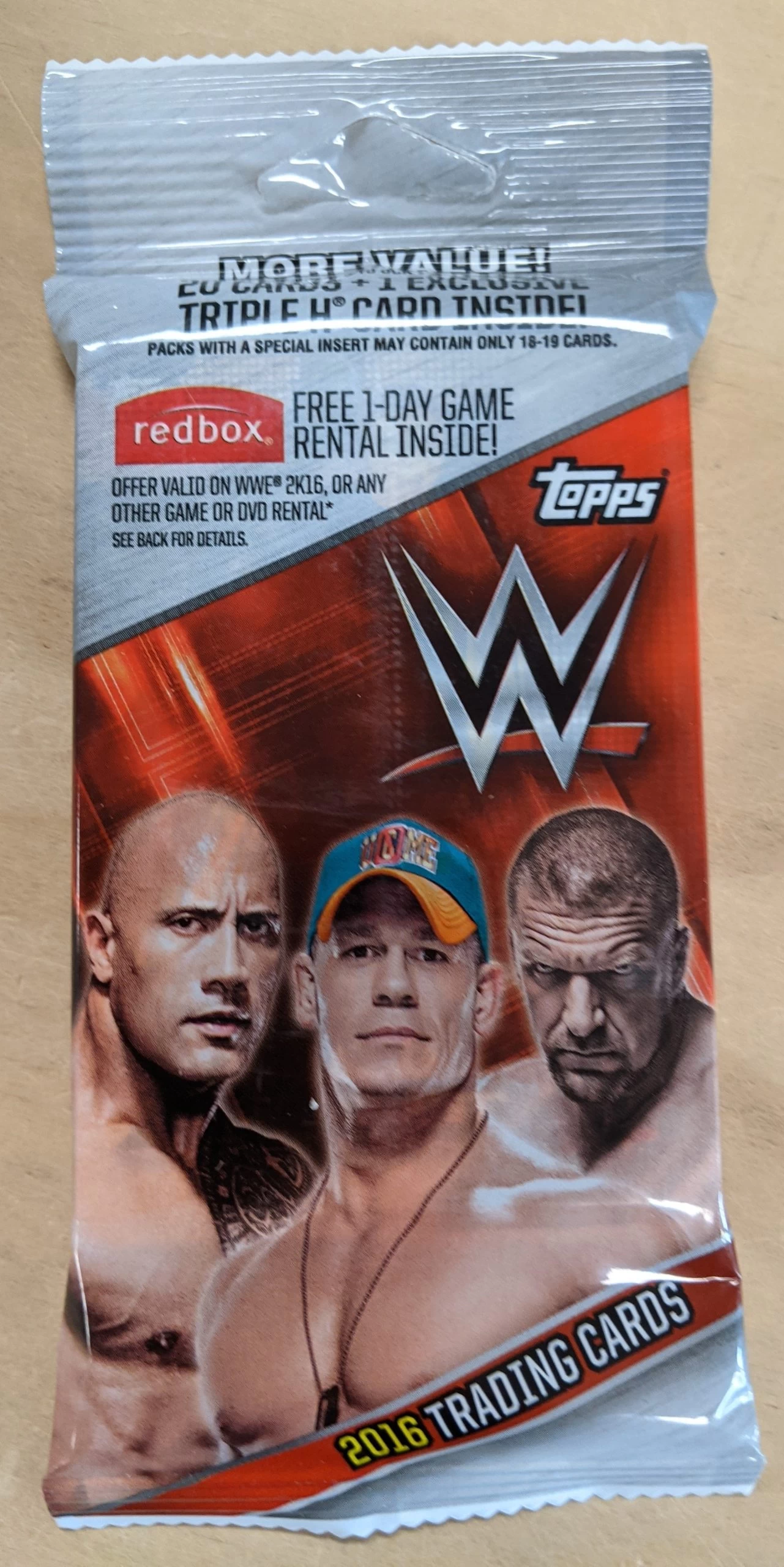 2016 Topps WWE Wrestling Cards - Cello/Fat/Value Pack 2 2016 Topps WWE Wrestling Cards - Cello/Fat/Value Pack