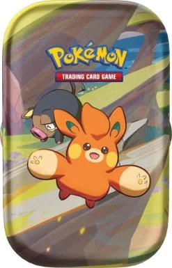 Pokemon Scarlet & Violet Paldea Friends Mini Tin (1) One Random Tin -Card Sale Store Pokemon TCG Paldea Friends Mini Tin Pawmi EN 657x1024 1