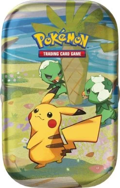 Pokemon Scarlet & Violet Paldea Friends Mini Tin (1) One Random Tin -Card Sale Store Pokemon TCG Paldea Friends Mini Tin Pikachu EN 657x1024 1