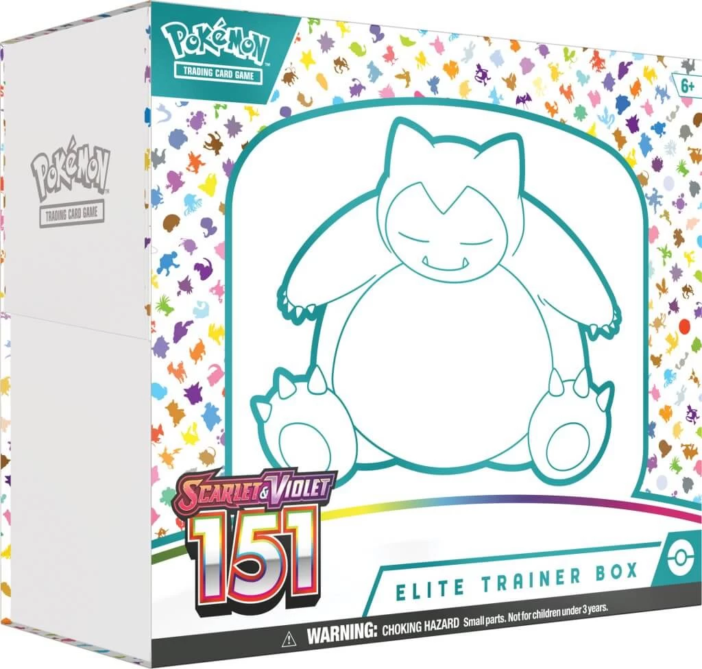 Pokemon Scarlet & Violet: 151 (English) Elite Trainer Box 3 Pokemon Scarlet & Violet: 151 (English) Elite Trainer Box