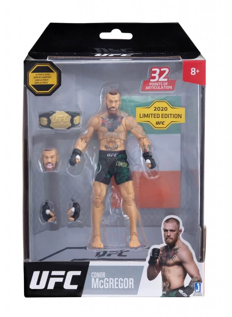 JAZWARES UFC Ultimate Series 6" MMA Action Figure W1 - Conor McGregor 3 JAZWARES UFC Ultimate Series 6" MMA Action Figure W1 - Conor McGregor