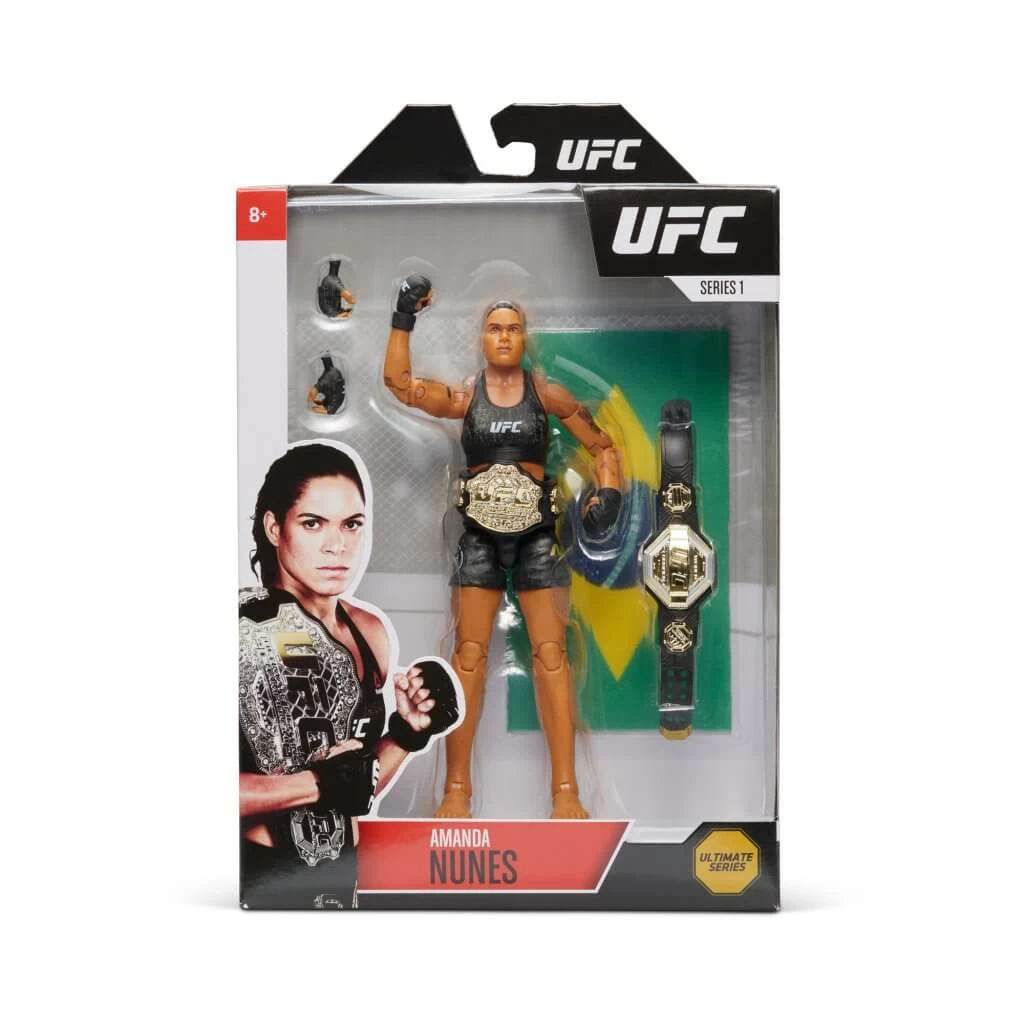 JAZWARES UFC 6" MMA Action Figure W1 - Amanda Nunes 3 JAZWARES UFC 6" MMA Action Figure W1 - Amanda Nunes
