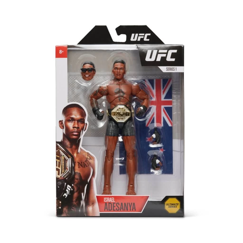 JAZWARES UFC 6" MMA Action Figure W1 - Israel Adesanya 3 JAZWARES UFC 6" MMA Action Figure W1 - Israel Adesanya