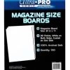 Ultra Pro Magazine-size Backing Boards (100ct) -Card Sale Store UPSSM comAcc bbMag L