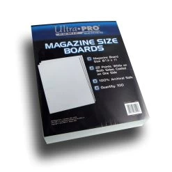 Ultra Pro Magazine-size Backing Boards (100ct) -Card Sale Store Xmagb