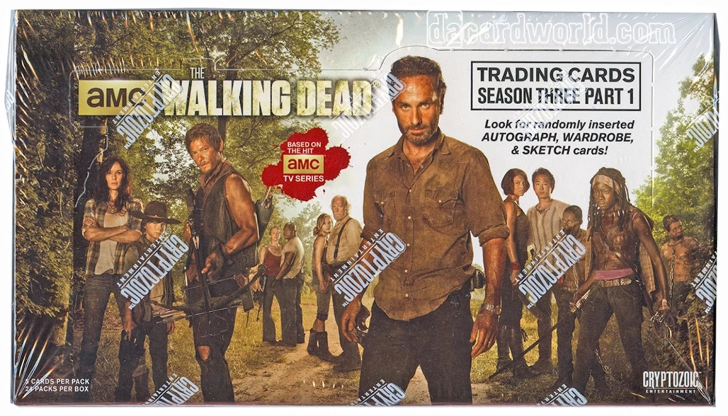 Cryptozoic The Walking Dead Season 3 Part 1 (2014) - Hobby Box 3 Cryptozoic The Walking Dead Season 3 Part 1 (2014) - Hobby Box