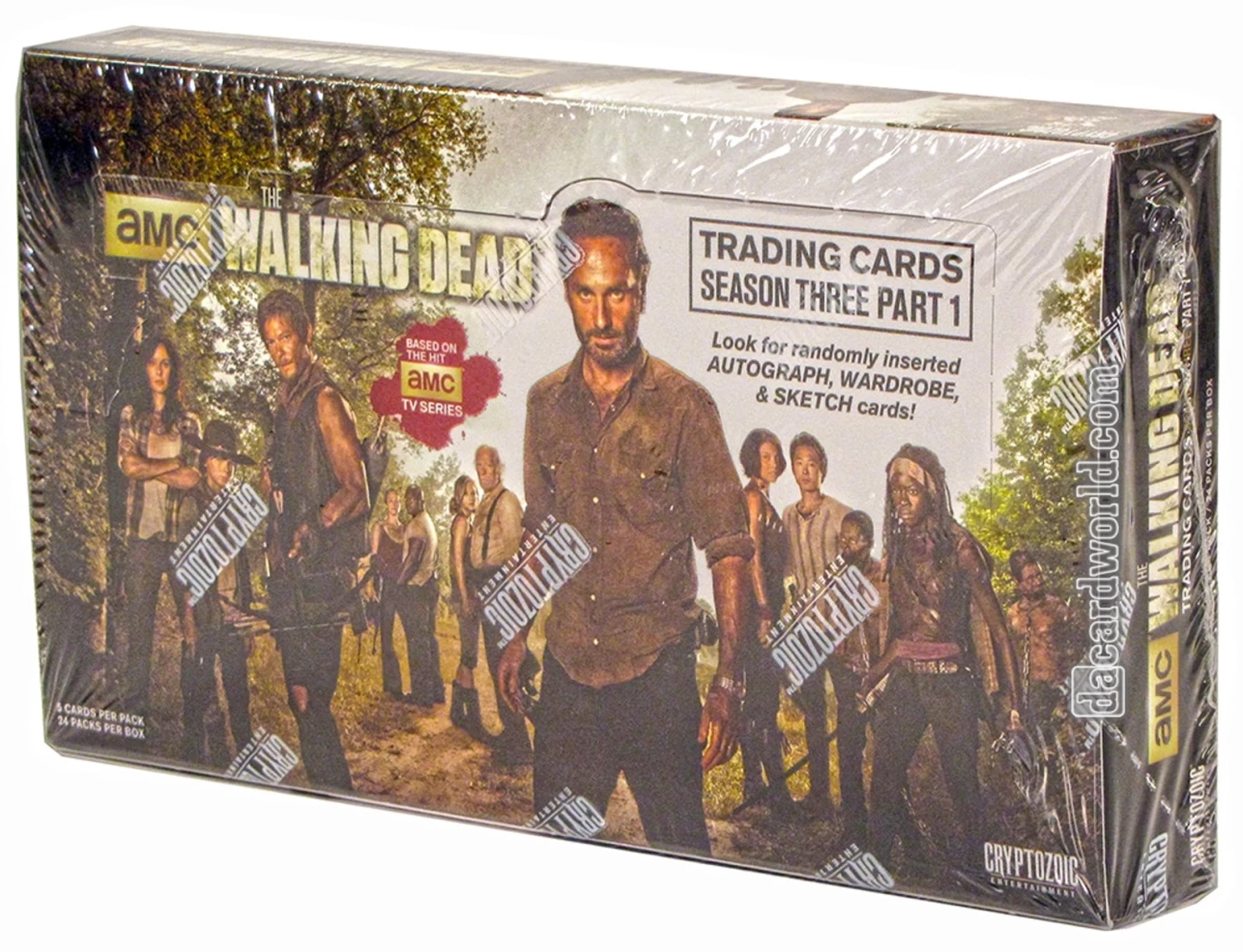 Cryptozoic The Walking Dead Season 3 Part 1 (2014) - Hobby Box 4 Cryptozoic The Walking Dead Season 3 Part 1 (2014) - Hobby Box - Image 2