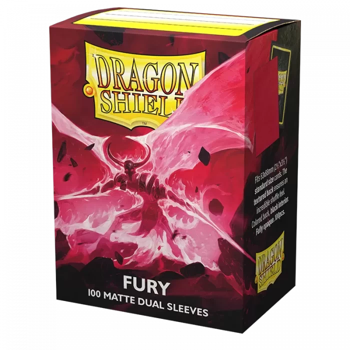 Dragon Shield Deck Sleeves - Dual Matte Fury (100ct) 3 Dragon Shield Deck Sleeves - Dual Matte Fury (100ct)