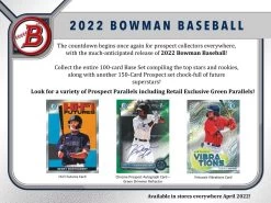 2022 Topps Bowman MLB Baseball Cards - Blaster Box 7 2022 Topps Bowman MLB Baseball Cards - Blaster Box -Card Sale Store b3