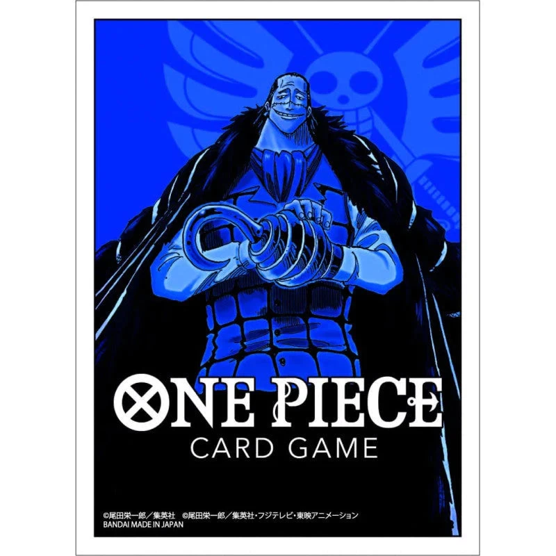One Piece TCG Official Deck Sleeves Series 1 - Crocodile (blue) 3 One Piece TCG Official Deck Sleeves Series 1 - Crocodile (blue)