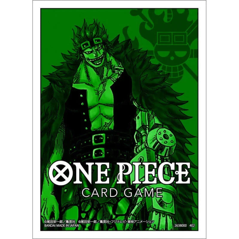 One Piece TCG Official Deck Sleeves Series 1 - Eustass "Captain" Kid (green) 3 One Piece TCG Official Deck Sleeves Series 1 - Eustass "Captain" Kid (green)