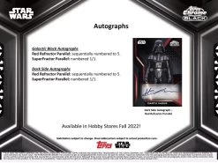 Topps Chrome Black Star Wars (2022) - Hobby Box -Card Sale Store cb4